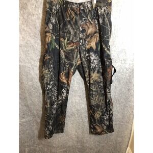 Gamehide Pants Mens Extra Large Brown Mossy Oak Hush Hide Camouflage Hunt Camp
